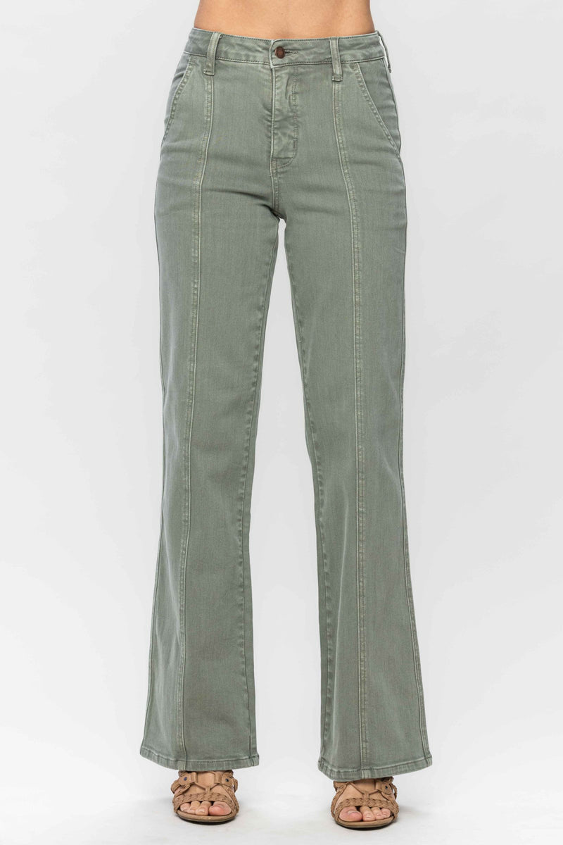 Hazel Garment Dyed Jean - Curvy *FINAL SALE*