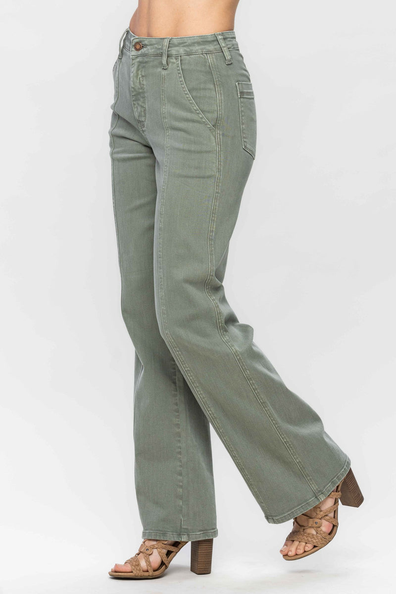 Hazel Garment Dyed Jean - Curvy *FINAL SALE*
