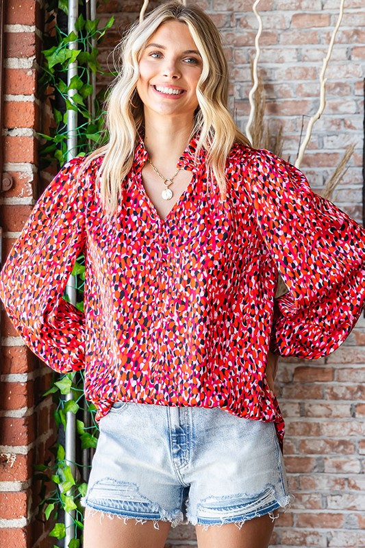 Penelope Blouse - Curvy *FINAL SALE*