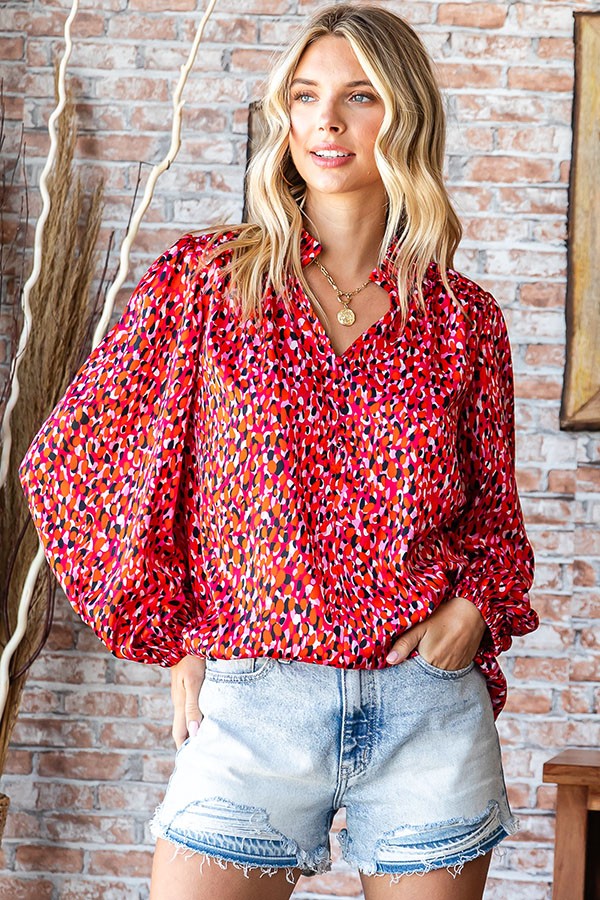 Penelope Blouse - Curvy *FINAL SALE*