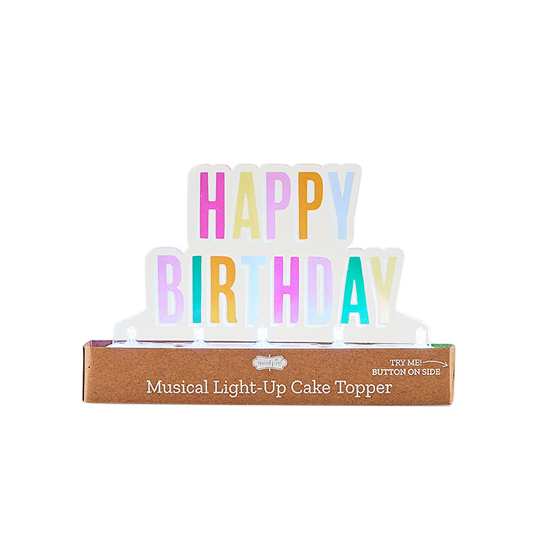 Musical LED Cake Topper