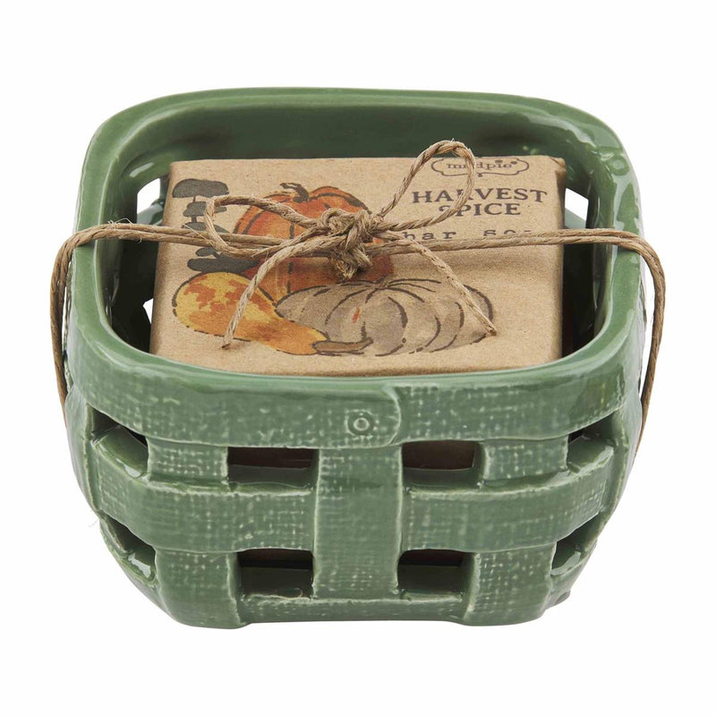 Fall Gather Soap Dish Set