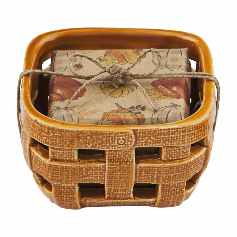 Fall Gather Soap Dish Set
