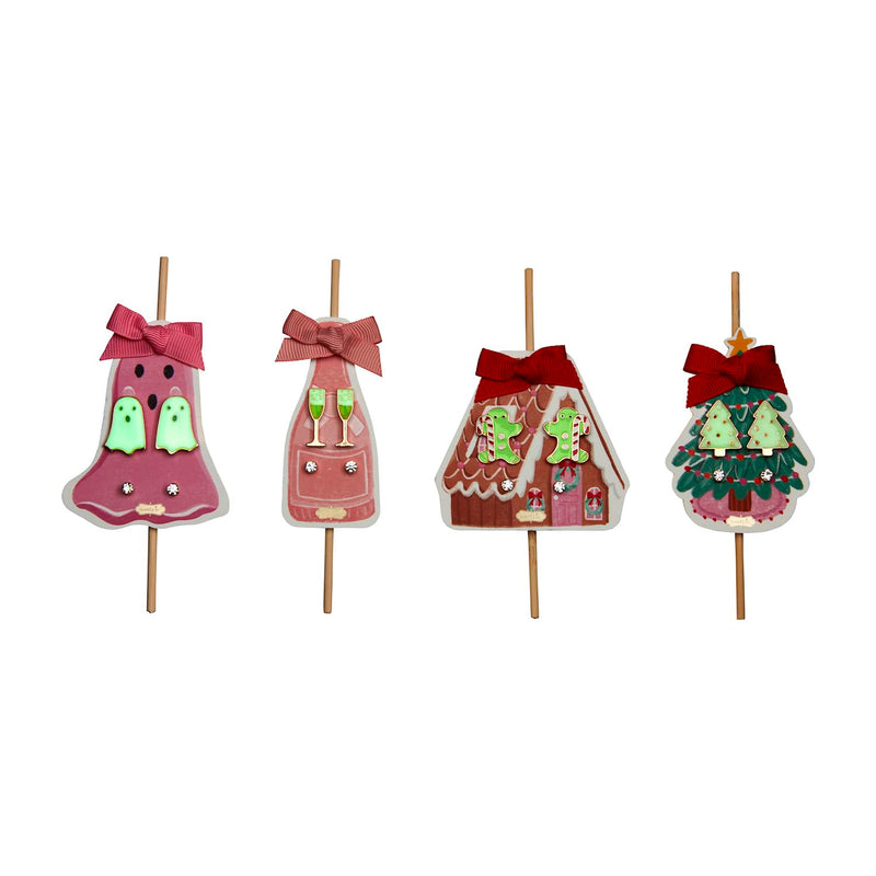 Holiday Glow In The Dark Earrings