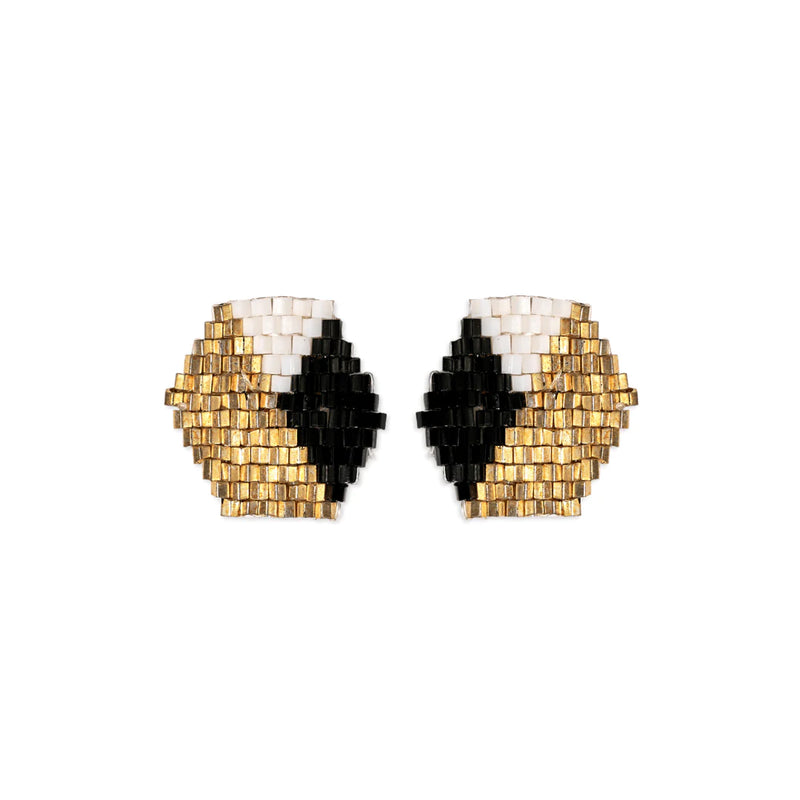 Casey Hexagon Earrings