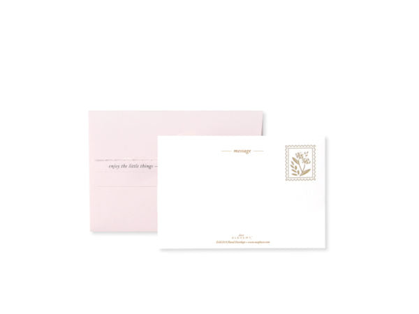 Floral Envelope Pop-Up Greeting Card