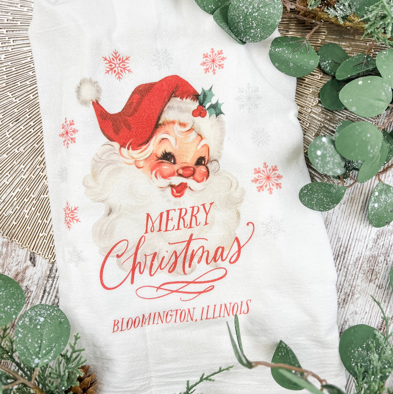 Personalized Santa Tea Towels *FINAL SALE*
