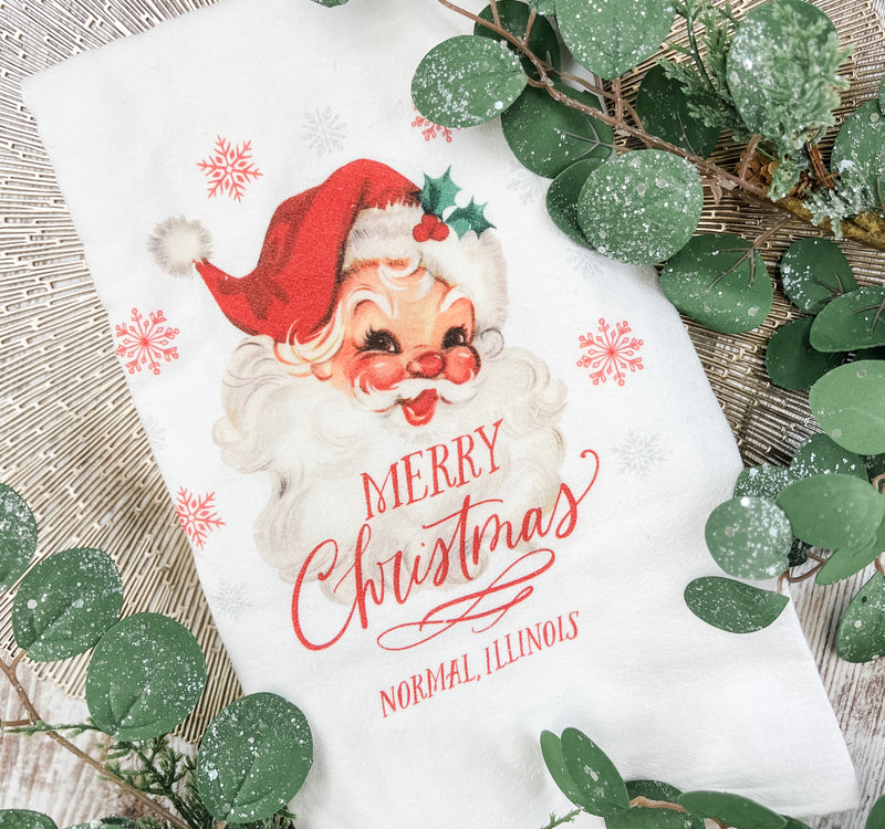 Personalized Santa Tea Towels *FINAL SALE*