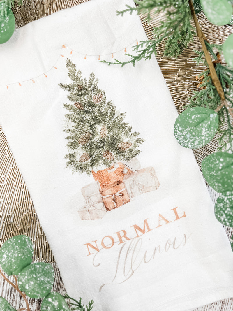 Personalized Christmas Tree Towel *FINAL SALE*