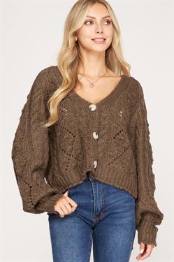 Lavinia Button Down Cardigan *FINAL SALE*