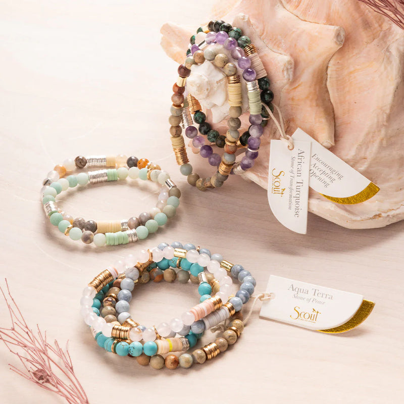 Intermix Stone Stacking Bracelet