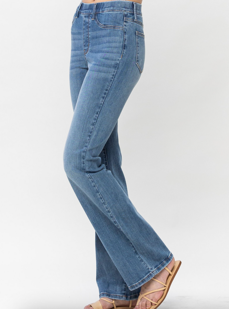 Dolly Slim Boot Cut Jean - Curvy