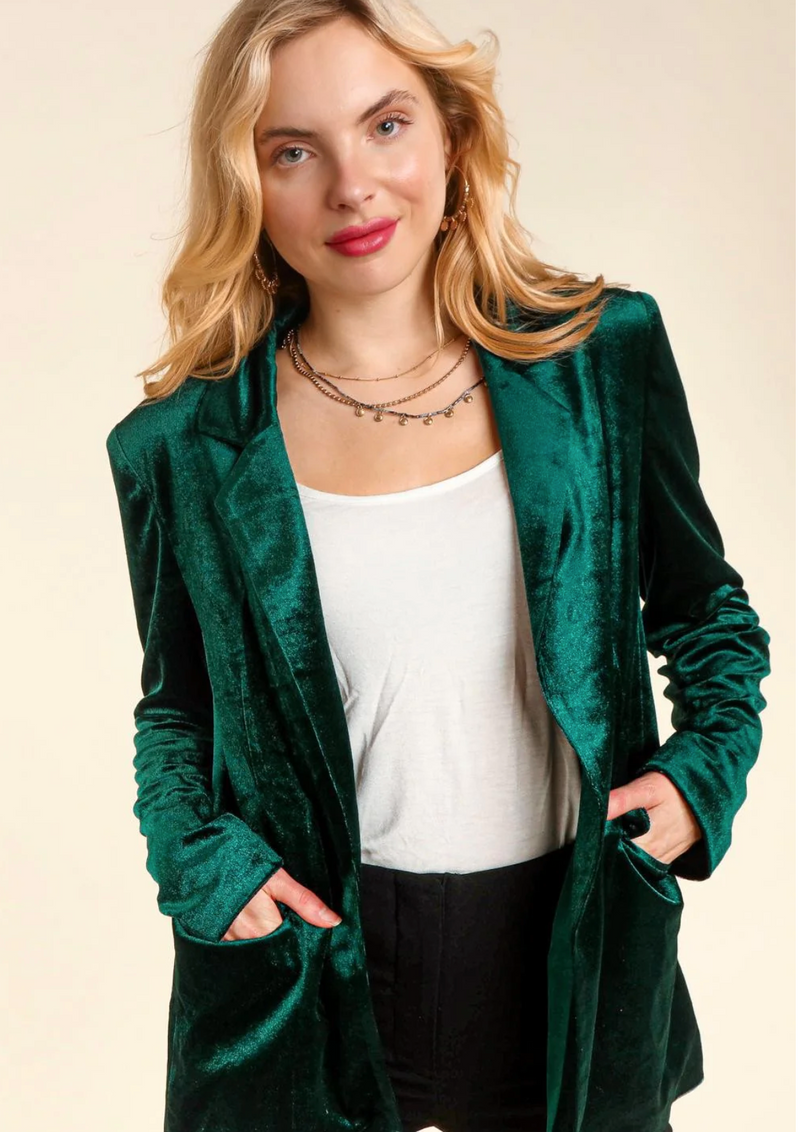 Ivy Velvet Blazer *FINAL SALE*