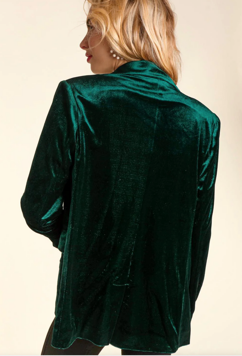 Ivy Velvet Blazer *FINAL SALE*