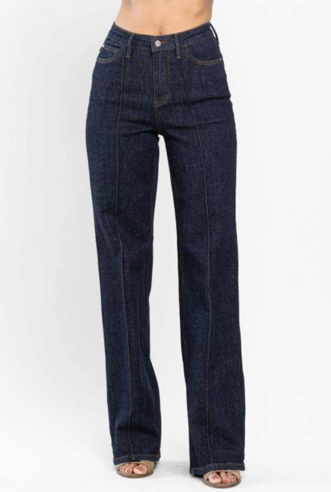 Rosalie Wide Leg Jeans - Curvy