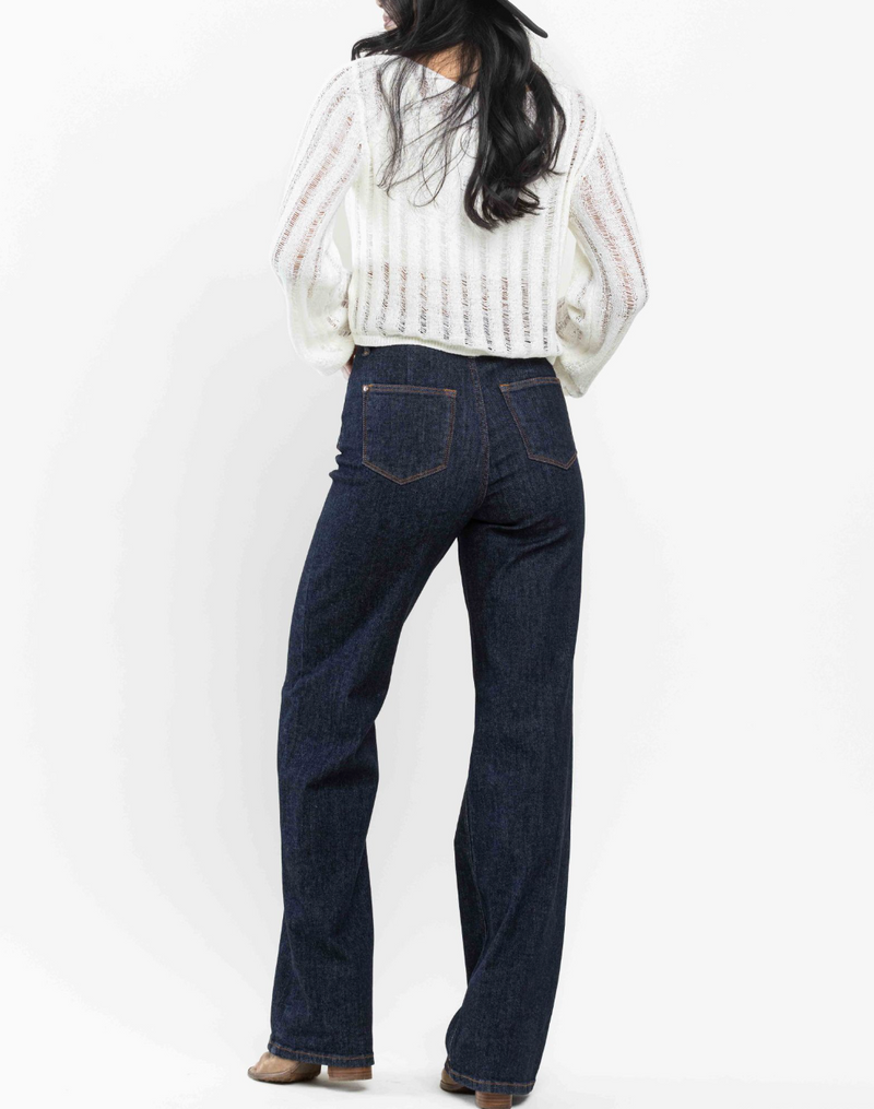 Rosalie Wide Leg Jeans - Curvy
