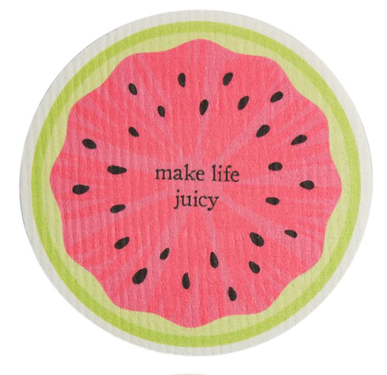 Round Fruit Sponge Cloths