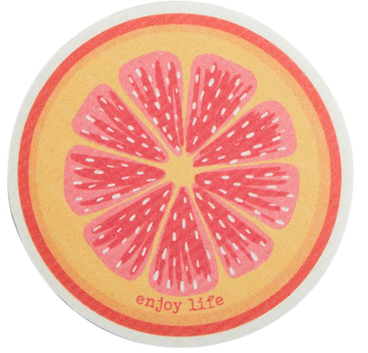 Round Fruit Sponge Cloths