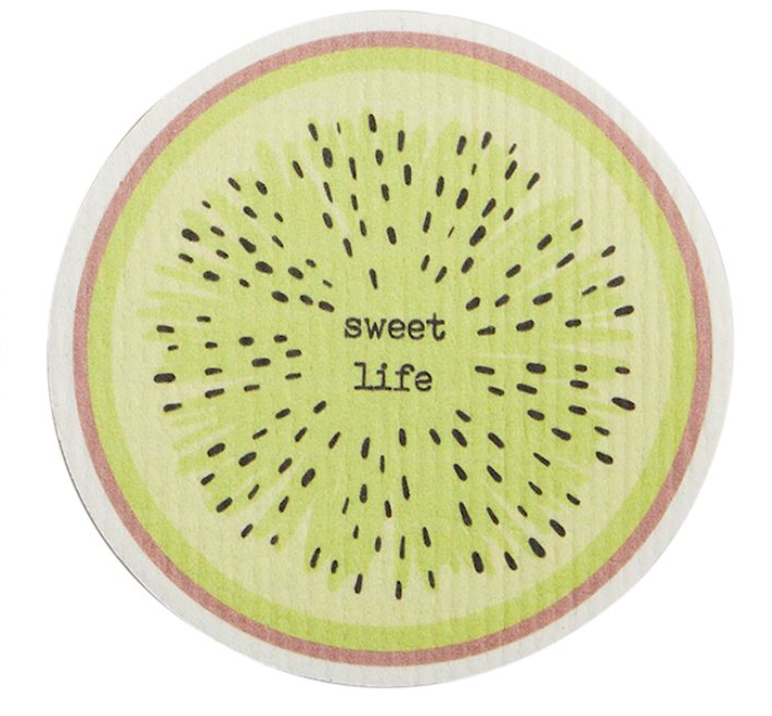 Round Fruit Sponge Cloths