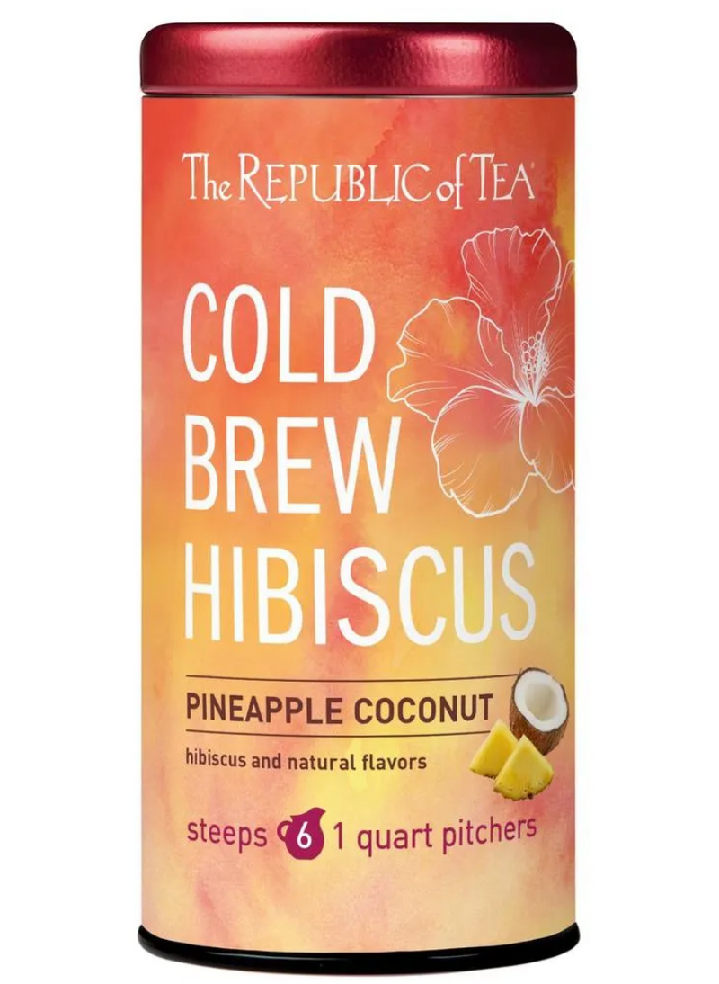 Cold Brew Hibiscus Tea