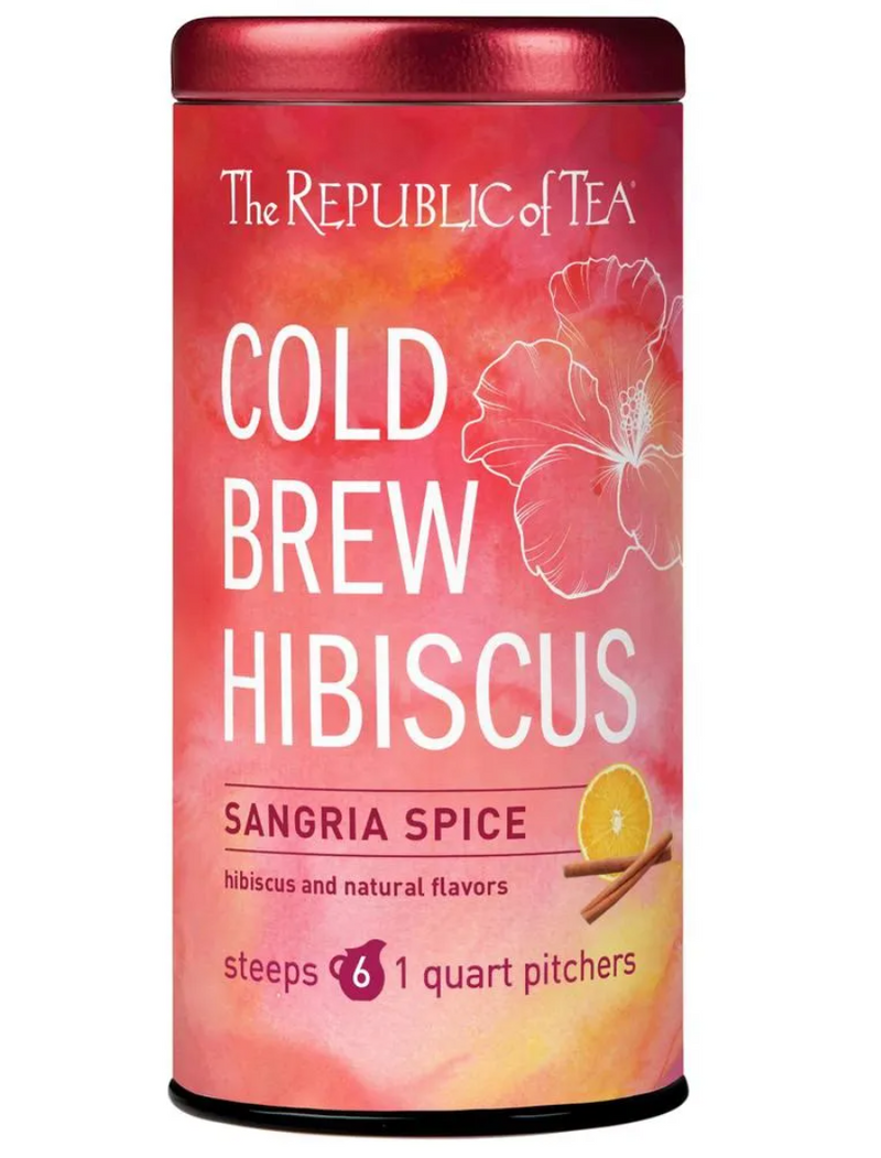 Cold Brew Hibiscus Tea