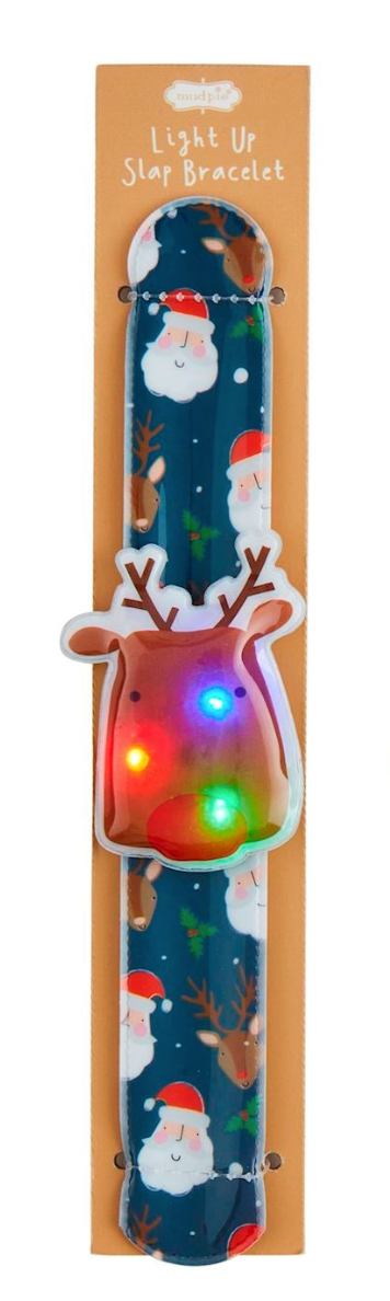 Christmas Light Up Slap Bracelets