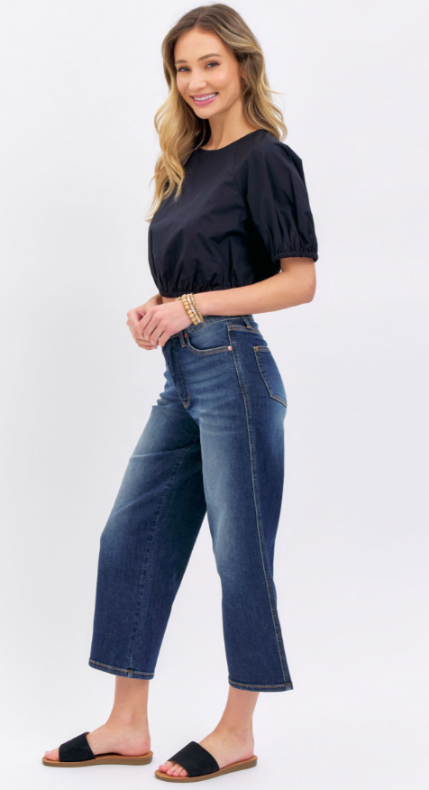 Tara Wide Leg Crop *FINAL SALE*