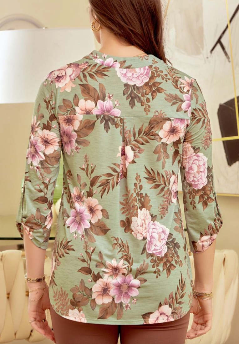 Sage Peony Lizzy - Curvy