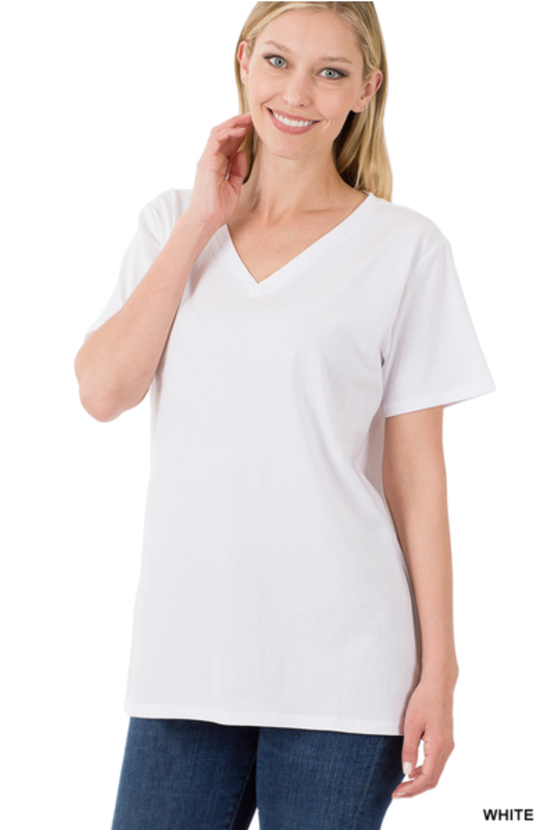 Emily V-Neck Tee