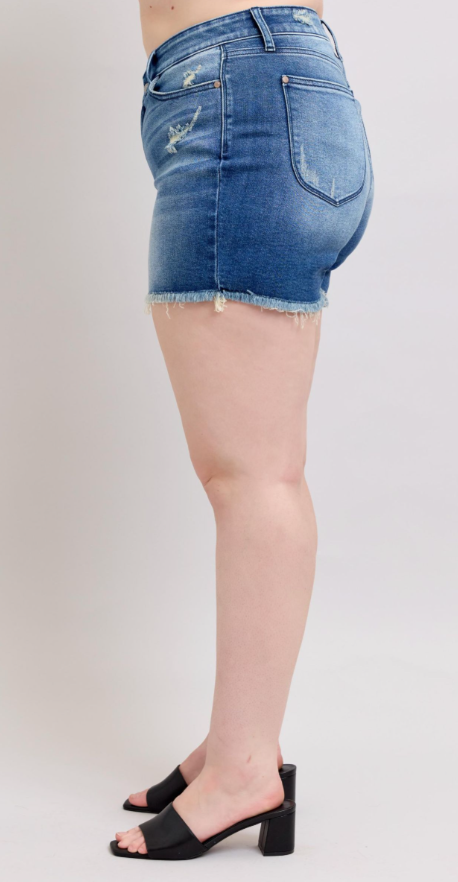 Sapphira V-Front Shorts - Curvy *FINAL SALE*