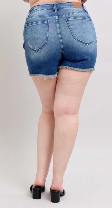 Sapphira V-Front Shorts - Curvy *FINAL SALE*