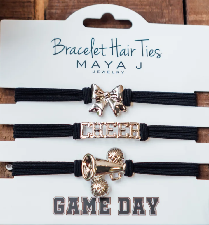 Game Day Bracelet Hair Ties