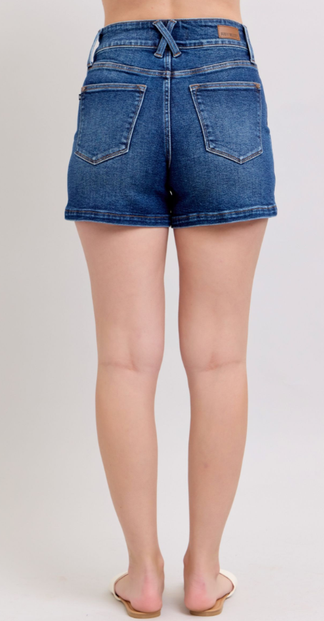 Piper High Waist Button Waistband Shorts * FINAL SALE *