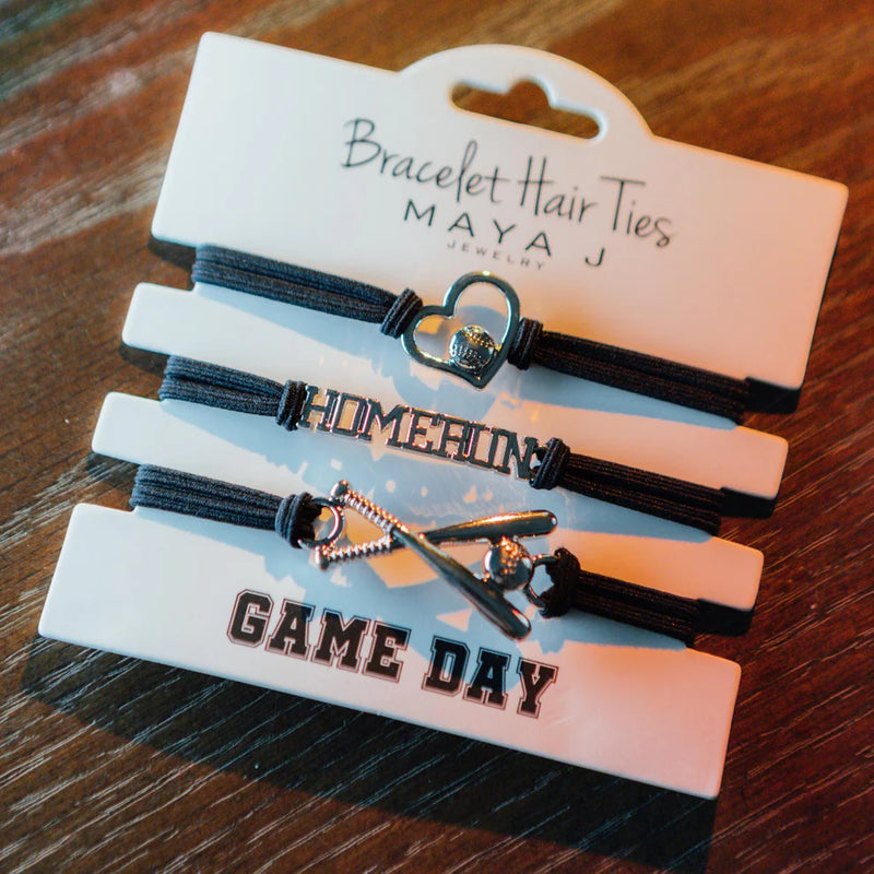 Game Day Bracelet Hair Ties