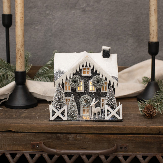 Lighted Black Craftsman