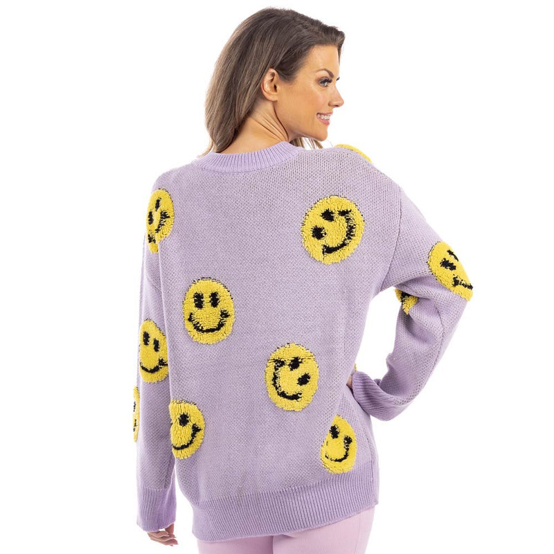 Selena Smiley Sweater *FINAL SALE*