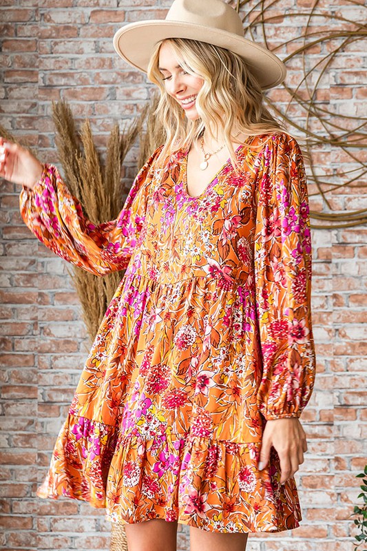 Ellie Babydoll Dress - Curvy