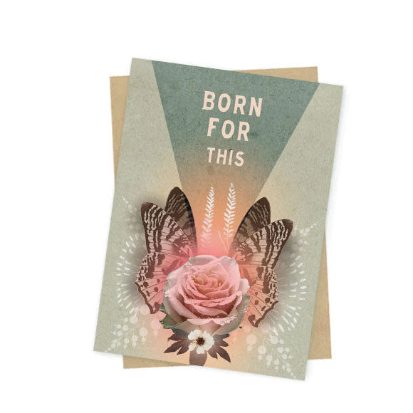 Born For This Mini Greeting Card