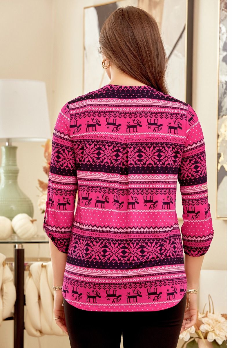 Magenta Christmas Lizzy * FINAL SALE*