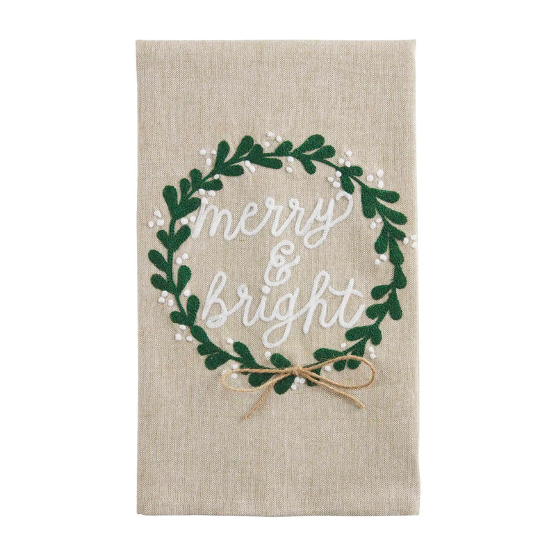 Christmas Greenery Towel