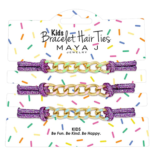 Kids Bracelet Hair Ties