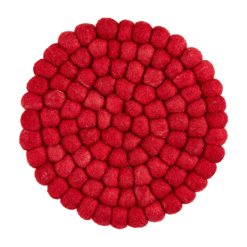 Christmas Felted Wool Trivet