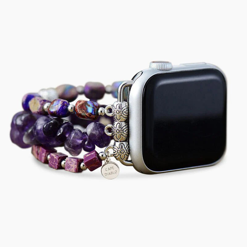 Royal Amethyst Stretch Apple Watch Strap