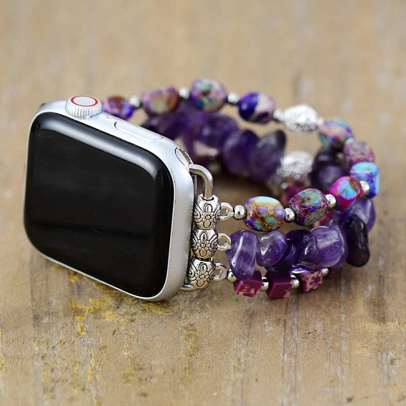 Royal Amethyst Stretch Apple Watch Strap