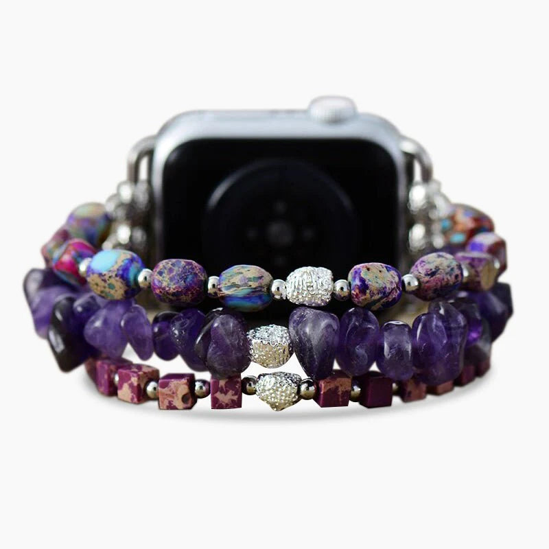 Royal Amethyst Stretch Apple Watch Strap