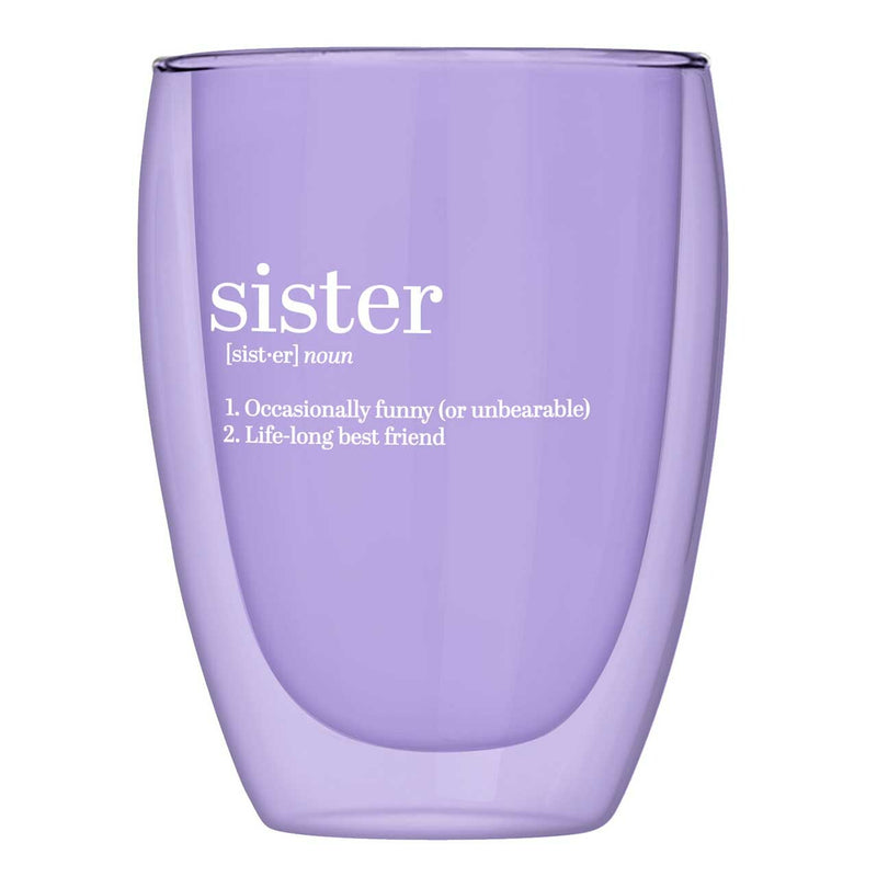 Sister Wine Glass