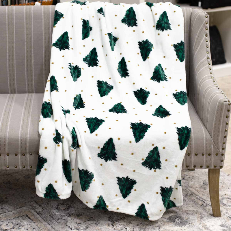 Royal Fir Throw Blanket