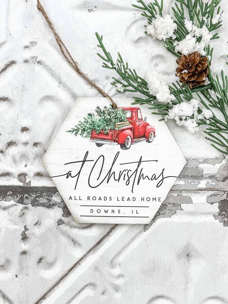 Roads Lead Home Ornament