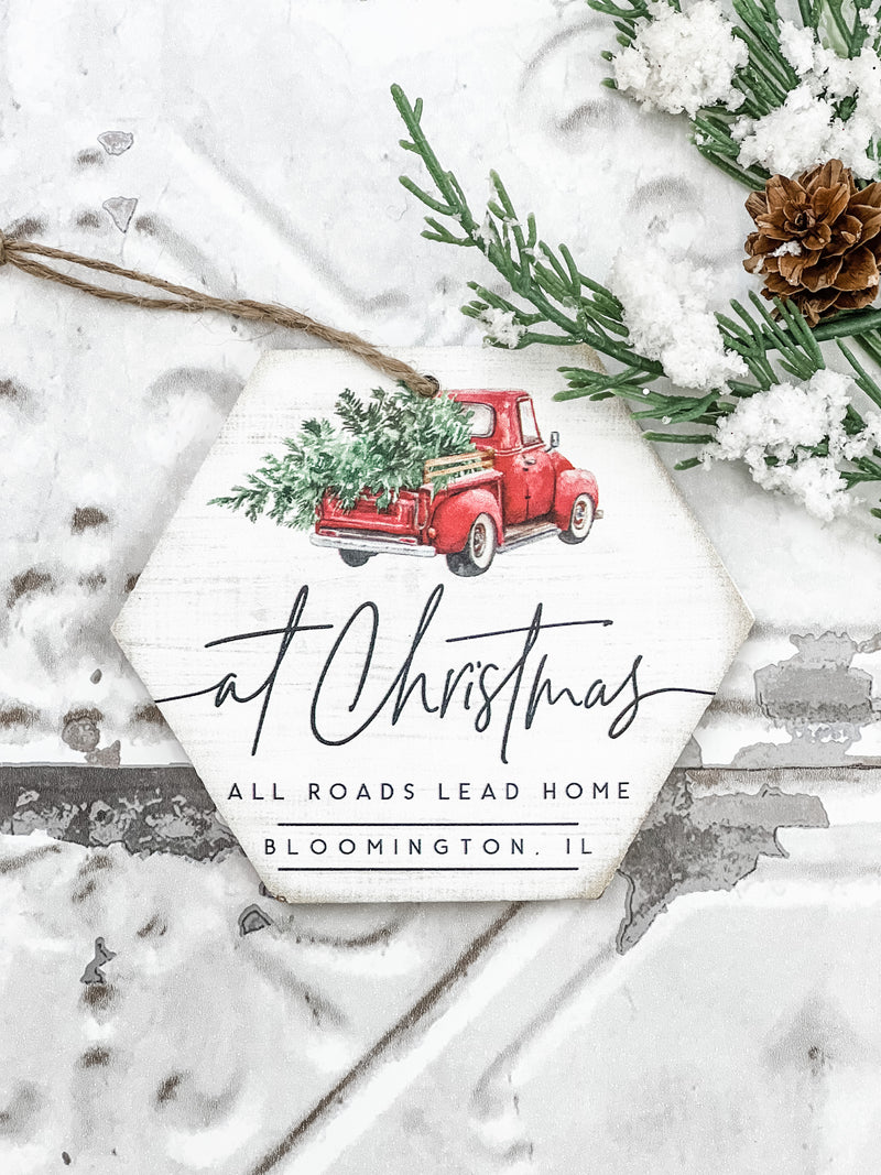 Roads Lead Home Ornament