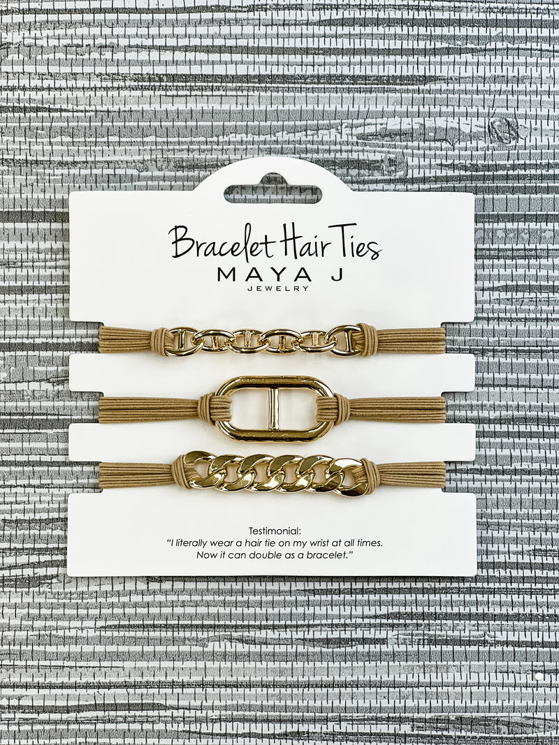 Presley Bracelet Hair Tie Pack